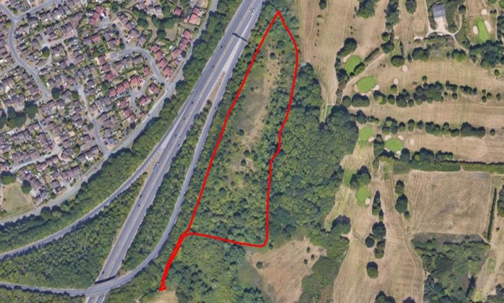 Land At Bunkers Wood, (to The North Of Allan Avenue), Littleover, Derby, Derbyshire